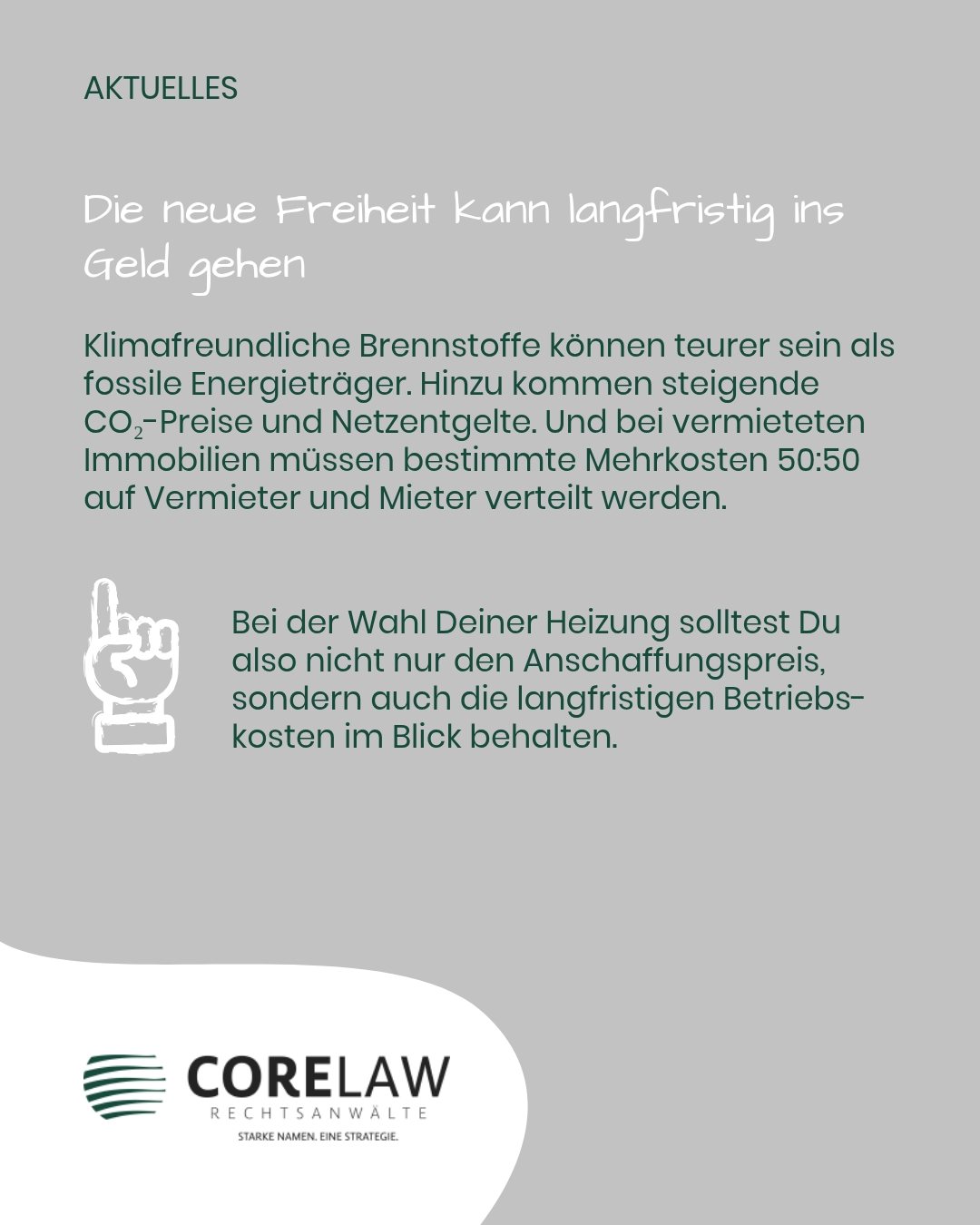 Folie 4 von 5: Die neue Freiheit kann langfristig ins Geld gehen