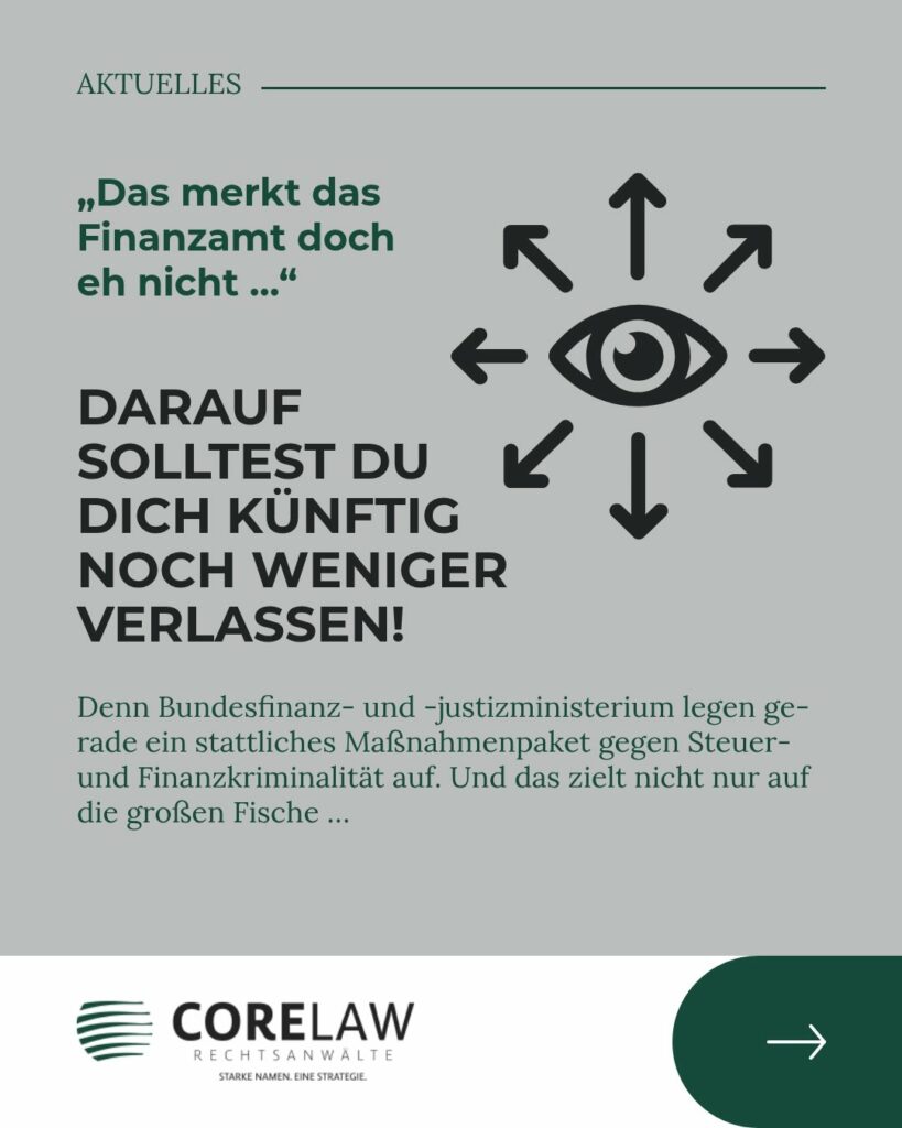 Folie 1 von 6: „Das merkt das Finanzamt doch eh nicht …“ Darauf solltest Du Dich künftig noch weniger verlassen!